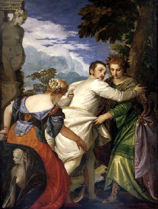  Allegory of virtue and vice